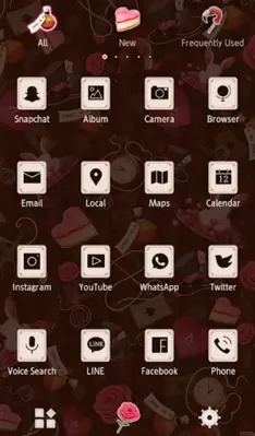 Dark Alice in Wonderland Theme android App screenshot 2